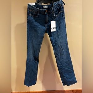 New Zara bootcut zeans